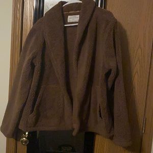 Rei jacket, brown, xL, Sherpa material